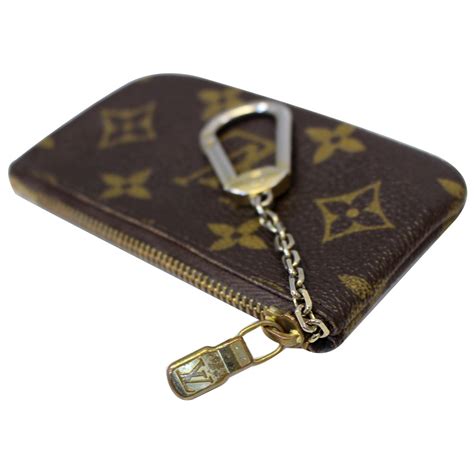 louis vuitton card case keychain|Louis Vuitton coin pouch keychain.